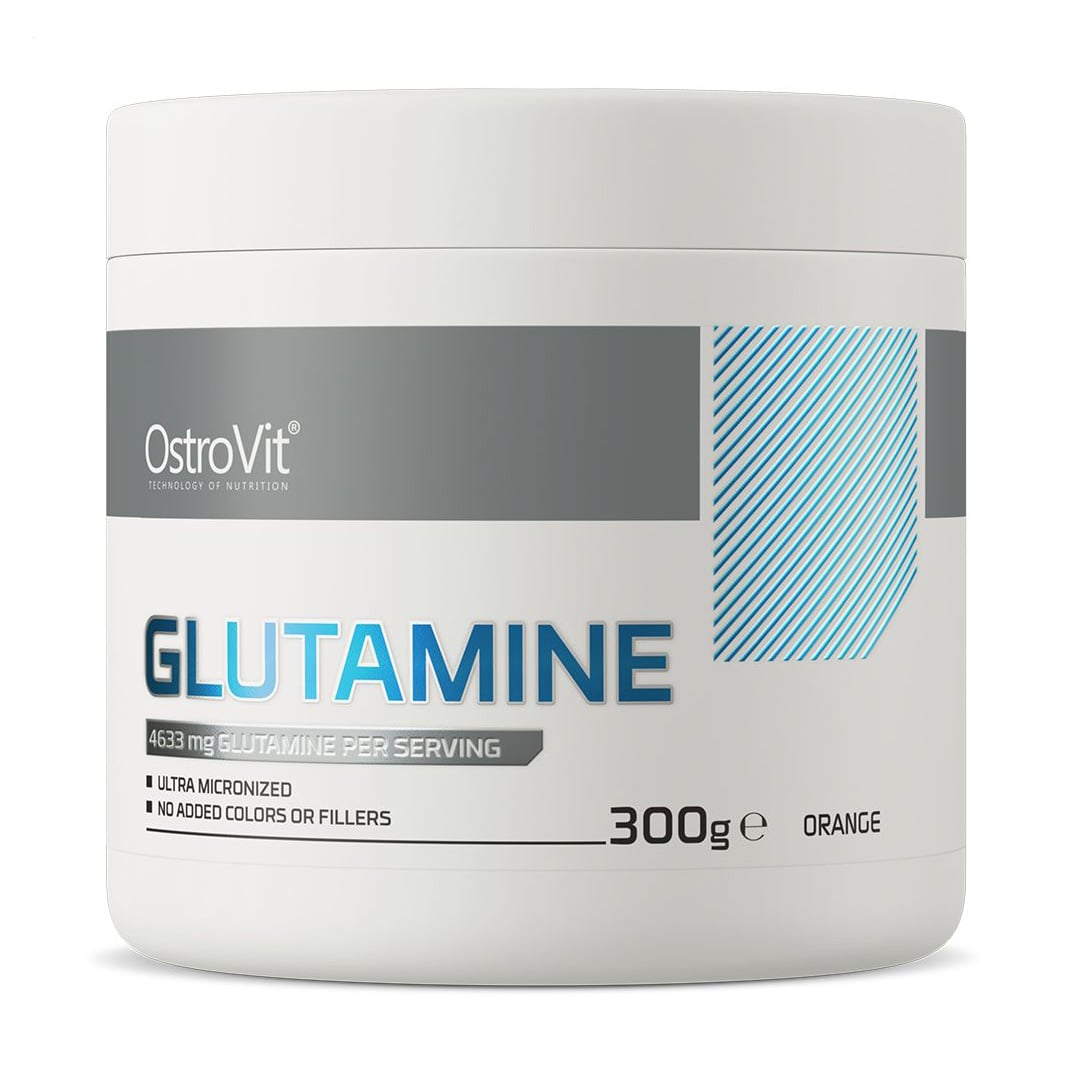 L-Глютамін OstroVit Glutamine зі смаком апельсину, в порошку, 300 г